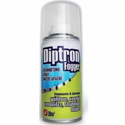 Ετοιμόχρηστο Εντομοκτόνο Diptron Fogger Spray για Κατσαρίδες / Κοριούς / Ψύλλους 150ml