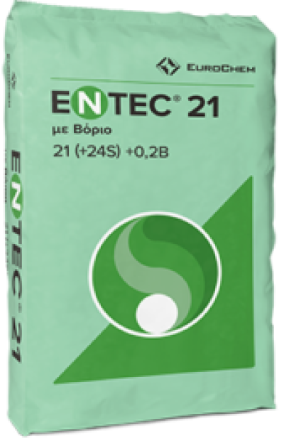 Λίπασμα Θειική αμμωνία κρυσταλλική Entec Solub 21 με Βόριο (+24S+0,2B) 25kg