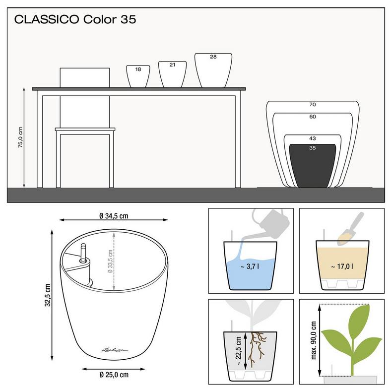 Γλάστρα Classico Color 35 - Image 4