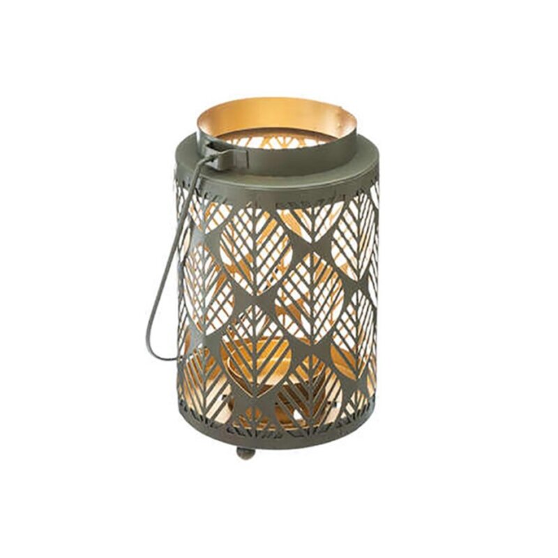 Φανάρι μεταλ.FANCY 8,5X13,5εκ. Green