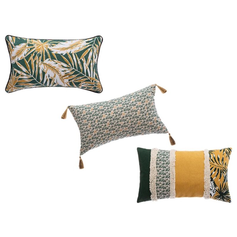 Μαξιλάρι Canope 30X50εκ. Floral Χωρίς Κρόσι-Floral Με Κρόσι-Τετράχρωμο Χωρίς Κρόσι