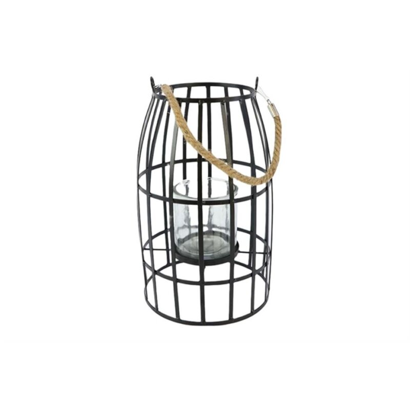 Φανάρι μεταλ.μαύρο 16Χ25