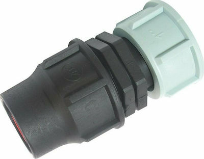 Σύνδεσμος Ρακόρ Τύπου Lock με Θηλυκό Σπείρωμα 16x19mm