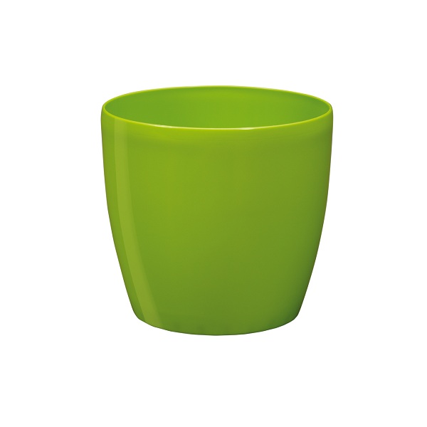Πλαστική Γλάστρα Πράσινο  Go Green -Roto Brillante 14x12,5 cm