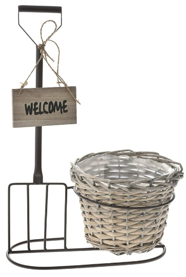 Καφέ βάση με καλάθι 30Χ19Χ45