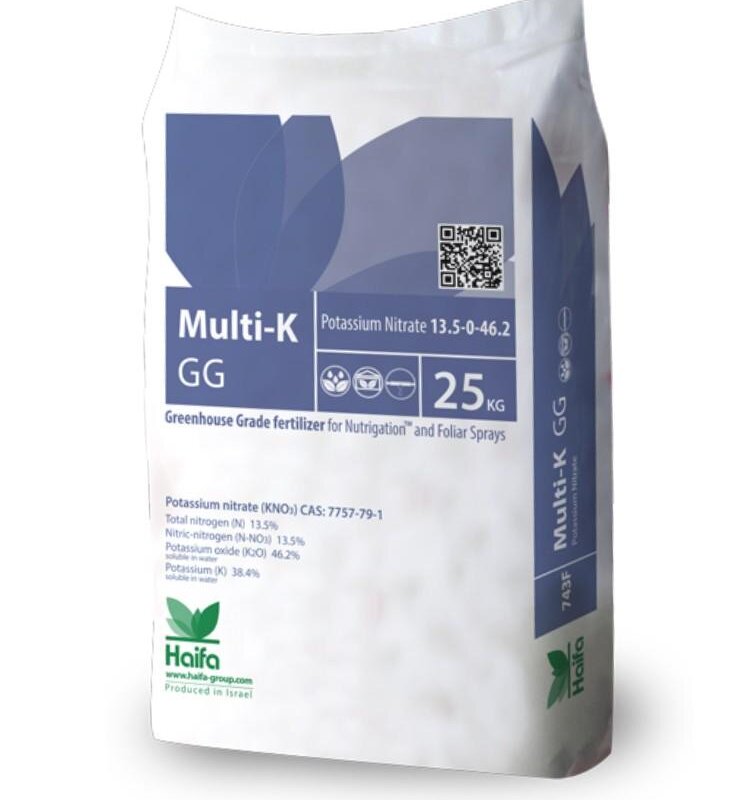 Νιτρικό κάλιο κρυσταλλικό Haifa Multi K GG (25kg)