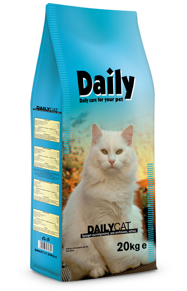 Γατοτροφή DAILY CAT MIX 2KG