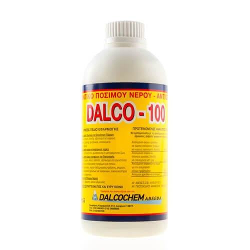 Απολυμαντικό DALCO-100 πόσιμου ύδατος και χώρου τροφίμων 250ml