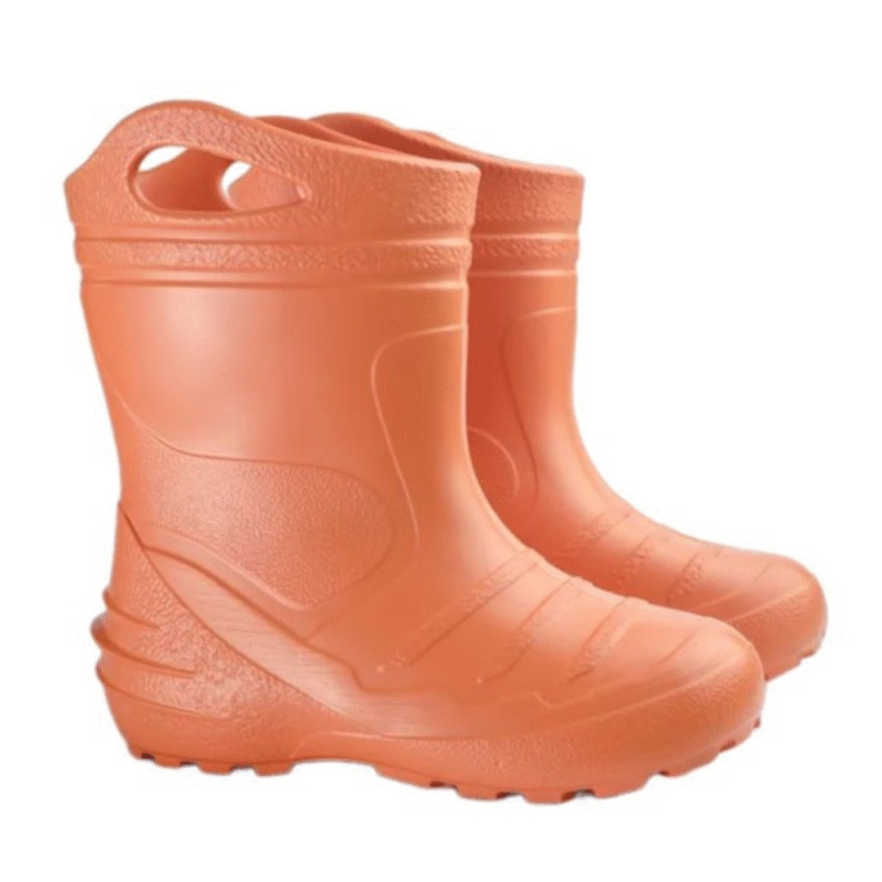 Παιδική Γαλότσα Κνήμης Πορτοκαλί