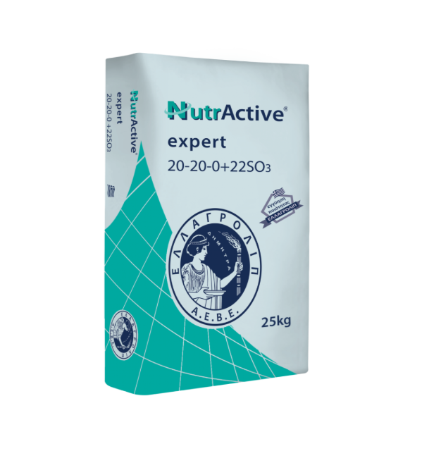 Λίπασμα Nutractive 20-20-0+(22) (25kg)