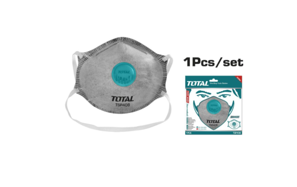 Μάσκα Προστασίας μίας Χρήσης FFP2 με φίλτρο Άνθρακα