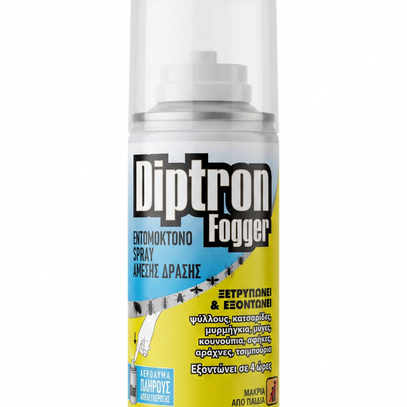 Diptron Fogger Εντομοκτόνο Spray Άμεσης Δράσης 150ml
