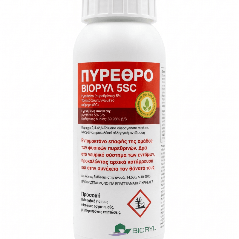 Πύρεθρο Vioryl 5 SC - Φυσική Πυρεθρίνη