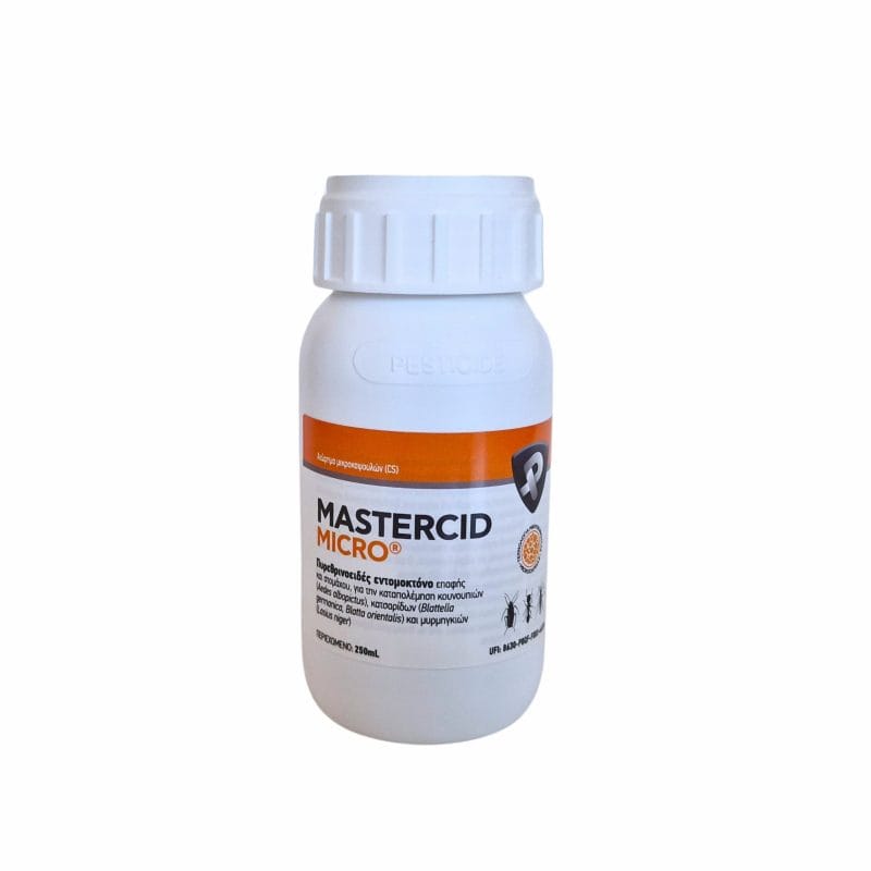 Υγρό Εντομοκτόνο Mastercid Micro για Κατσαρίδες / Κουνούπια / Μυρμήγκια