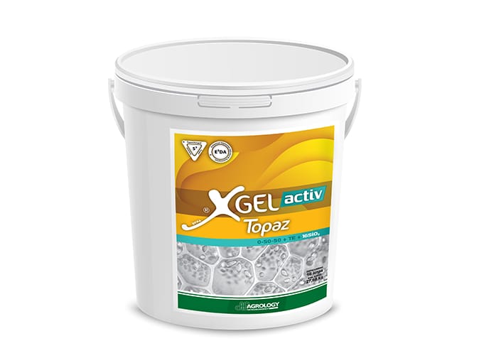 Υγρό λίπασμα XGel Activ Topaz 0-50-50 +16SIO2 +Ιχνοστοιχεία 3L