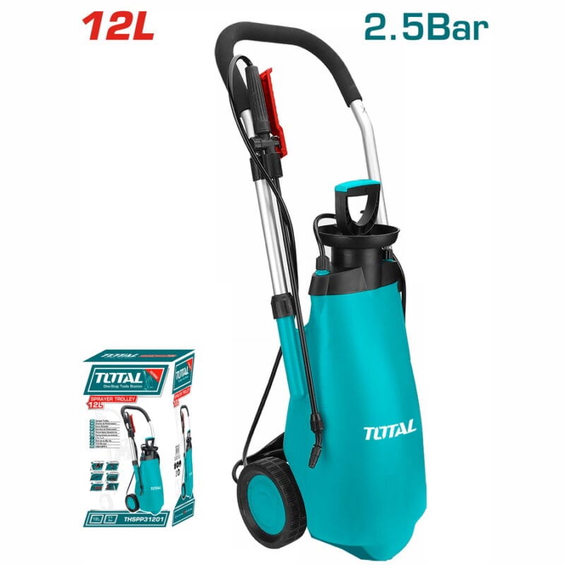 Total Ψεκαστήρας Χειρός Trolley 12Lit (THSPP31201)